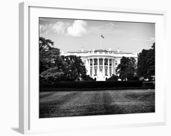 The White House South Lawn, Official Residence of the President of the US, Washington D.C-Philippe Hugonnard-Framed Photographic Print