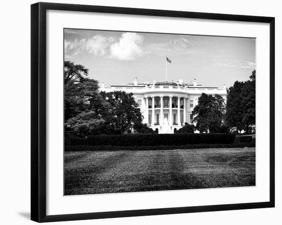 The White House South Lawn, Official Residence of the President of the US, Washington D.C-Philippe Hugonnard-Framed Photographic Print