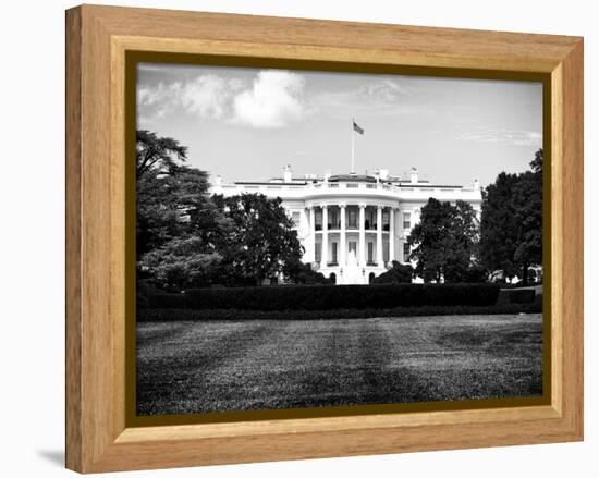 The White House South Lawn, Official Residence of the President of the US, Washington D.C-Philippe Hugonnard-Framed Premier Image Canvas