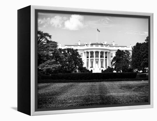 The White House South Lawn, Official Residence of the President of the US, Washington D.C-Philippe Hugonnard-Framed Premier Image Canvas