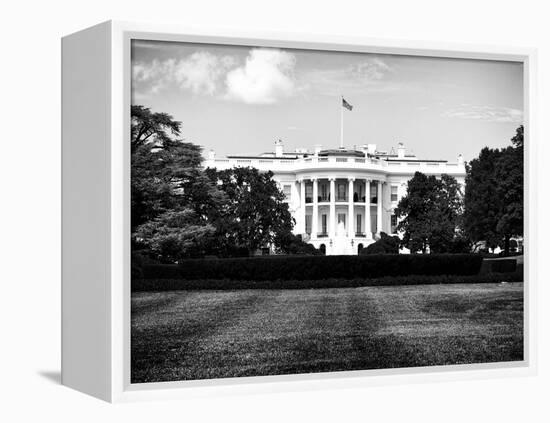 The White House South Lawn, Official Residence of the President of the US, Washington D.C-Philippe Hugonnard-Framed Premier Image Canvas