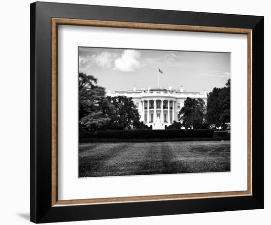 The White House South Lawn, Official Residence of the President of the US, Washington D.C-Philippe Hugonnard-Framed Photographic Print