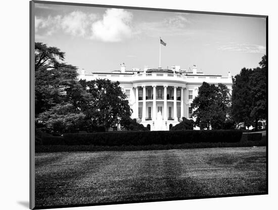 The White House South Lawn, Official Residence of the President of the US, Washington D.C-Philippe Hugonnard-Mounted Photographic Print