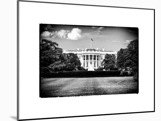 The White House South Lawn, Official Residence of the President of the US, Washington D.C-Philippe Hugonnard-Mounted Art Print