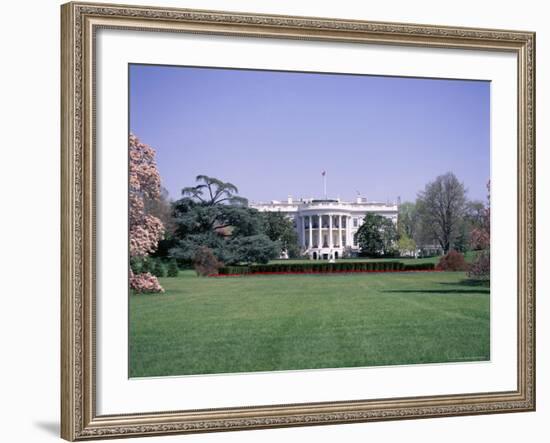 The White House, Washington D.C., United States of America (Usa), North America-I Vanderharst-Framed Photographic Print