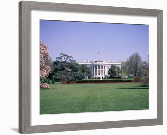 The White House, Washington D.C., United States of America (Usa), North America-I Vanderharst-Framed Photographic Print