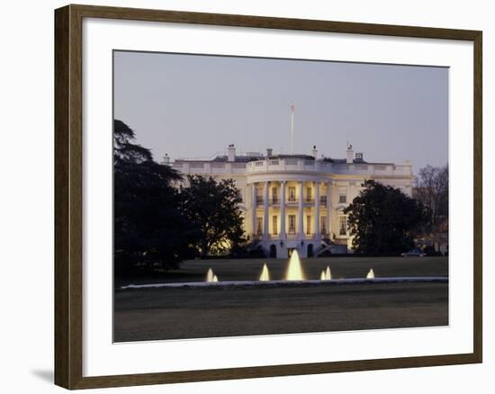 The White House, Washington, D.C., USA--Framed Photographic Print