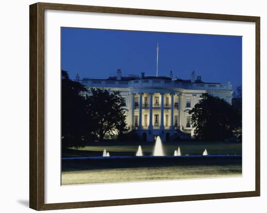 The White House, Washington, D.C., USA--Framed Photographic Print