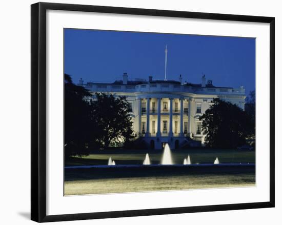 The White House, Washington, D.C., USA--Framed Photographic Print