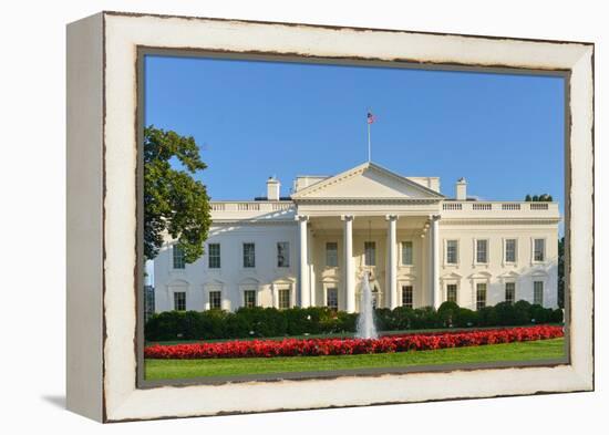 The White House - Washington Dc, United States-Orhan-Framed Premier Image Canvas