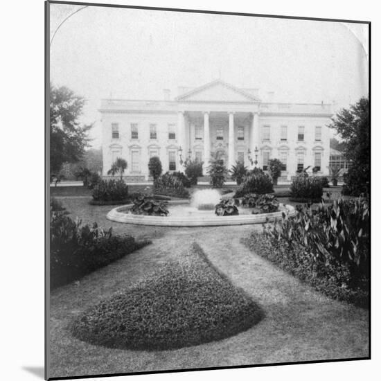The White House, Washington, Dc., USA, Late 19th Century-Underwood & Underwood-Mounted Photographic Print