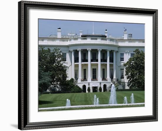 The White House, Washington Dc, USA-Robert Harding-Framed Photographic Print