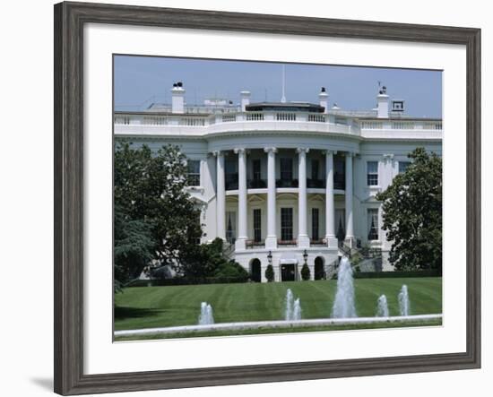 The White House, Washington Dc, USA-Robert Harding-Framed Photographic Print