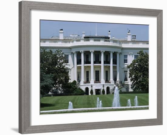 The White House, Washington Dc, USA-Robert Harding-Framed Photographic Print