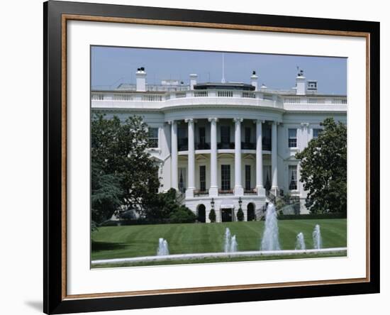 The White House, Washington Dc, USA-Robert Harding-Framed Photographic Print