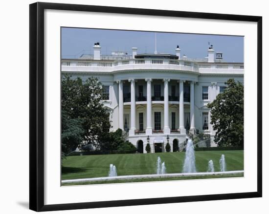 The White House, Washington Dc, USA-Robert Harding-Framed Photographic Print