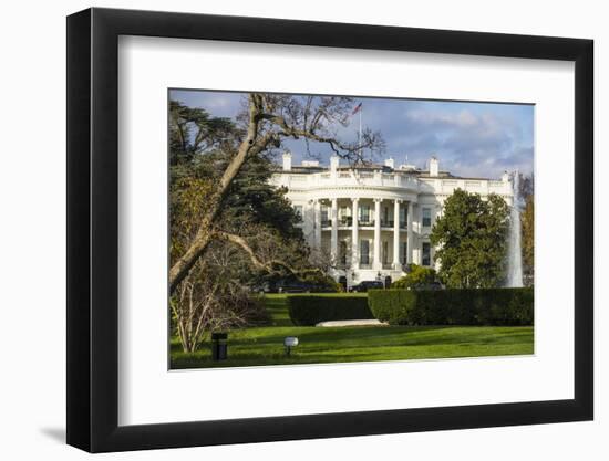 The White House, Washington, District of Columbia, United States of America, North America-Michael Runkel-Framed Photographic Print