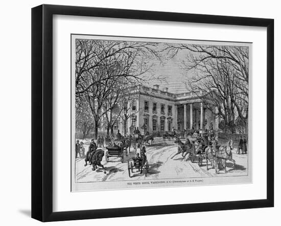 The White House, Wshington, D. C. Photographed by L. E. Walker.-null-Framed Giclee Print