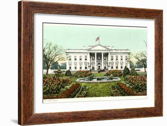 The White House-null-Framed Art Print