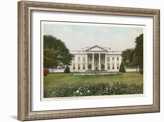 The White House-null-Framed Art Print