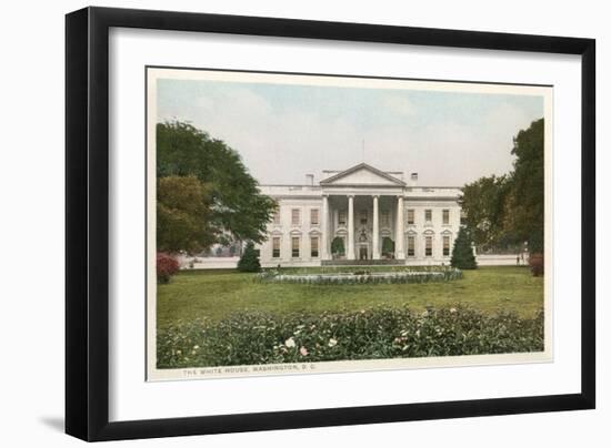 The White House-null-Framed Art Print