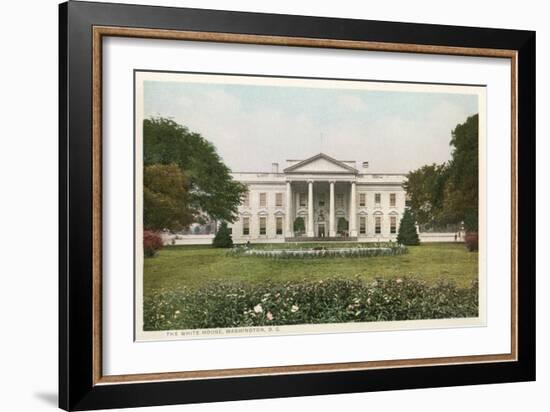 The White House-null-Framed Art Print