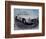 The White Mercedes SL 300 1957-Martina Bleichner-Framed Art Print