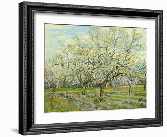 The White Orchard, 1888-Vincent van Gogh-Framed Premium Giclee Print