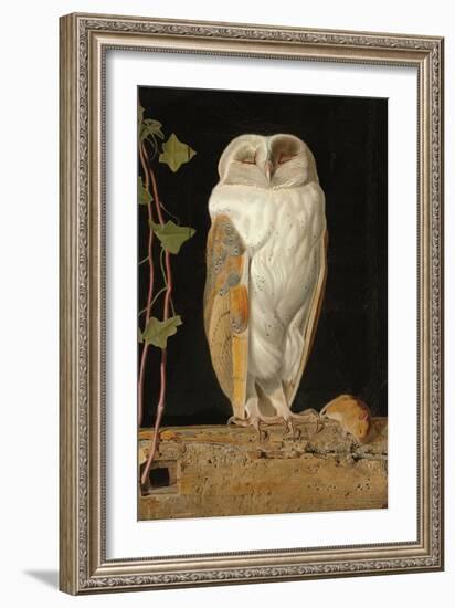 The White Owl, 1856-William J. Webbe-Framed Giclee Print