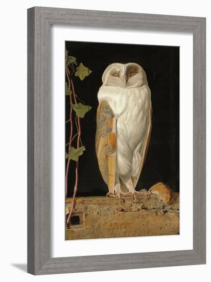 The White Owl, 1856-William J. Webbe-Framed Giclee Print