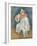 The White Pierrot, 1901/02-Pierre-Auguste Renoir-Framed Giclee Print