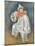 The White Pierrot, 1901/02-Pierre-Auguste Renoir-Mounted Giclee Print