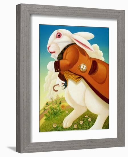 The White Rabbit, 2003-Frances Broomfield-Framed Giclee Print