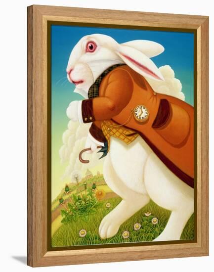 The White Rabbit, 2003-Frances Broomfield-Framed Premier Image Canvas