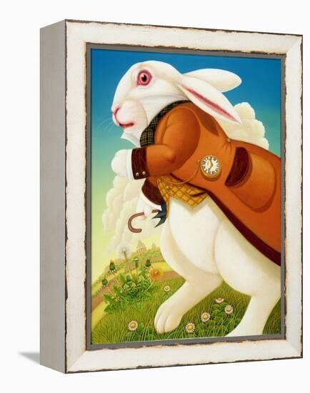 The White Rabbit, 2003-Frances Broomfield-Framed Premier Image Canvas