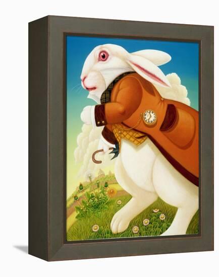 The White Rabbit, 2003-Frances Broomfield-Framed Premier Image Canvas