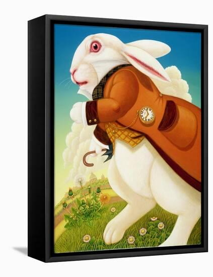 The White Rabbit, 2003-Frances Broomfield-Framed Premier Image Canvas