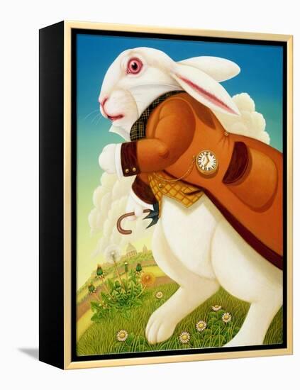 The White Rabbit, 2003-Frances Broomfield-Framed Premier Image Canvas