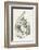 The White Rabbit Checks His Watch-John Tenniel-Framed Photographic Print