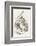 The White Rabbit Checks His Watch-John Tenniel-Framed Photographic Print