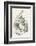 The White Rabbit Checks His Watch-John Tenniel-Framed Photographic Print