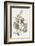 The White Rabbit Checks His Watch-John Tenniel-Framed Photographic Print