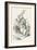 The White Rabbit Checks His Watch-John Tenniel-Framed Premium Photographic Print