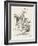 The White Rabbit in Herald's Costume-John Tenniel-Framed Photographic Print