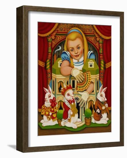 The White Rabbit's House, 2015-Frances Broomfield-Framed Giclee Print