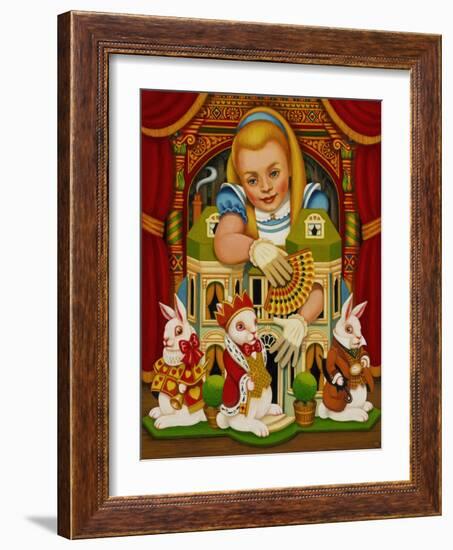 The White Rabbit's House, 2015-Frances Broomfield-Framed Giclee Print