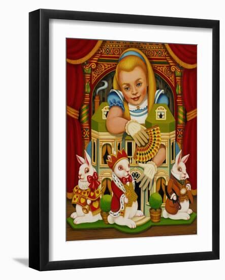 The White Rabbit's House, 2015-Frances Broomfield-Framed Giclee Print