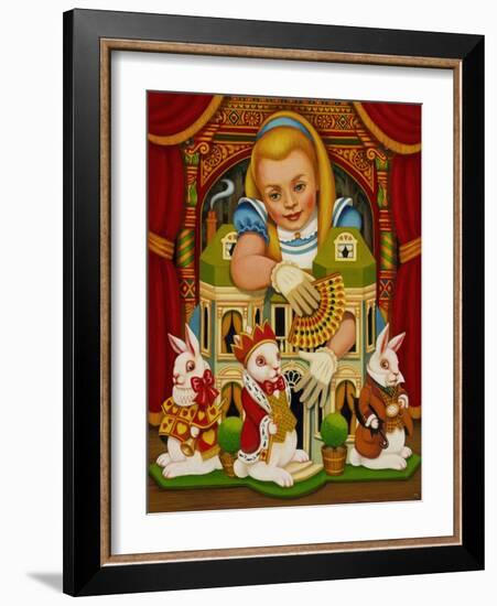 The White Rabbit's House, 2015-Frances Broomfield-Framed Giclee Print