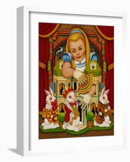 The White Rabbit's House, 2015-Frances Broomfield-Framed Giclee Print