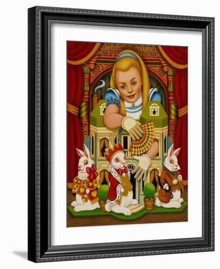 The White Rabbit's House, 2015-Frances Broomfield-Framed Giclee Print